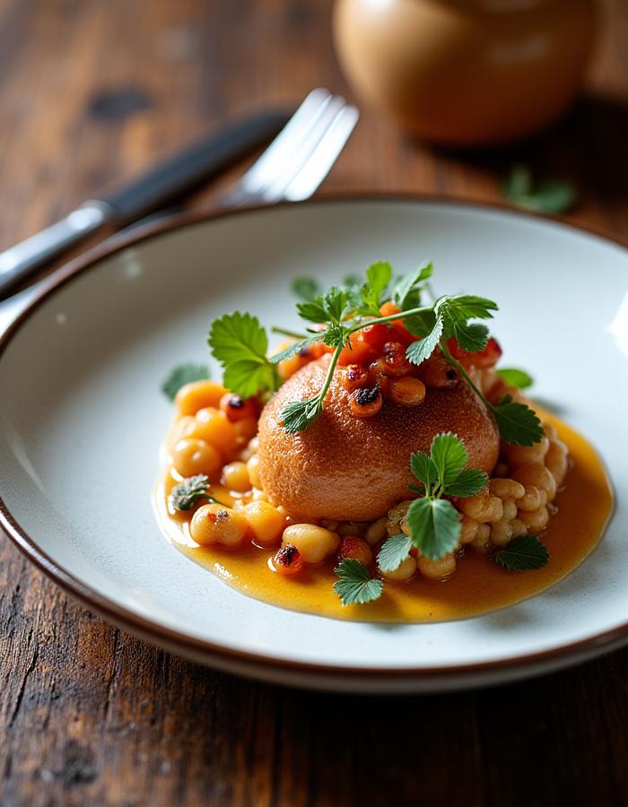 Fotografi makanan profesional, hidangan lazat